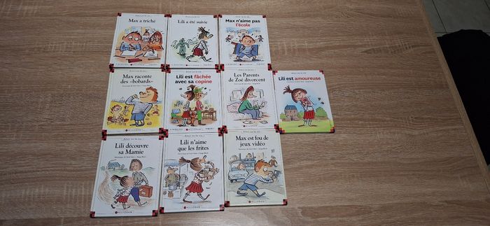 Lot 10 livres Max et Lili Histoires de la vie quotidienne