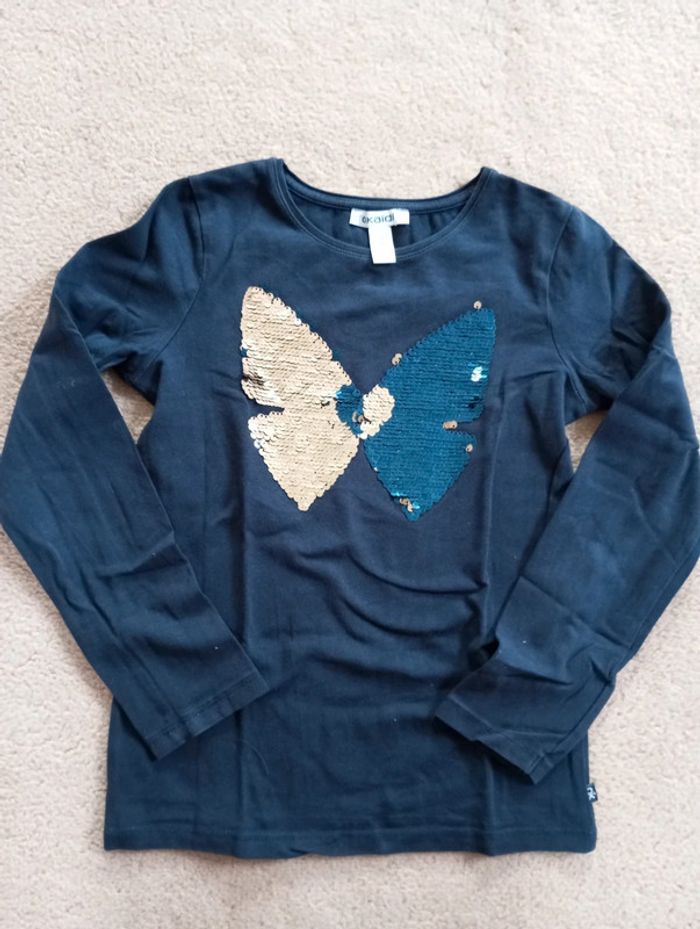 Tee shirt ML Okaïdi 8 ans