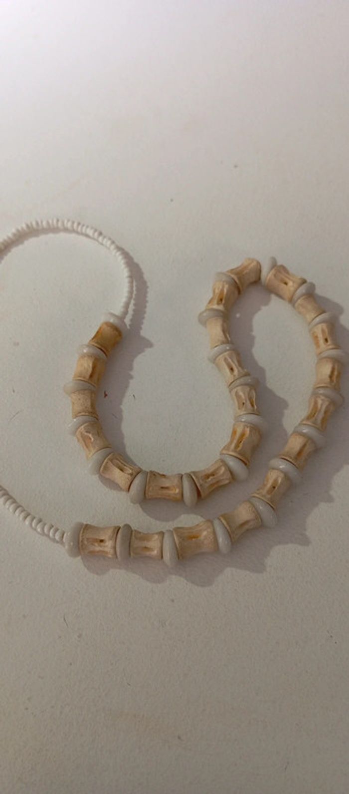 Collier en vertébres de requin ou poisson - photo numéro 6