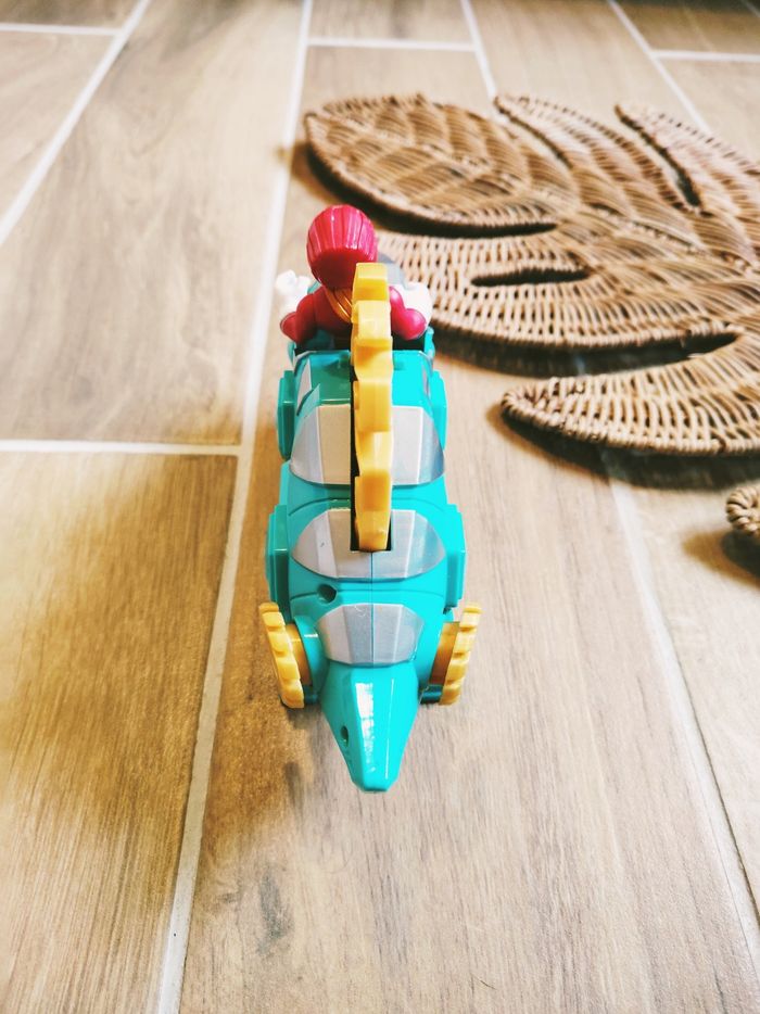 🙅 Power rangers Wild force/Force animal Dimetrozord Dinosaure et figurine ranger rouge - photo numéro 5