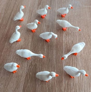 Playmobil lot canards animaux