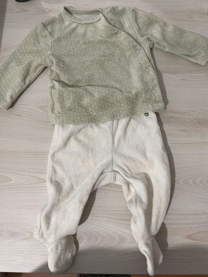 Pyjama 2 pièce 3 mois - photo numéro 2