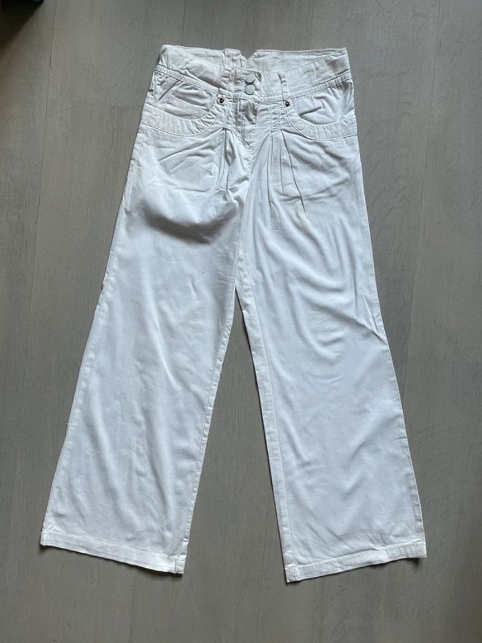 Pantalon blanc fille Caprice de Fille - Taille 8 ans - photo numéro 5