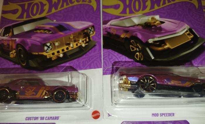 Hot Wheels Purple and Gold 2025 Mix 2 2025 Serie Complète avec Chase - photo numéro 8