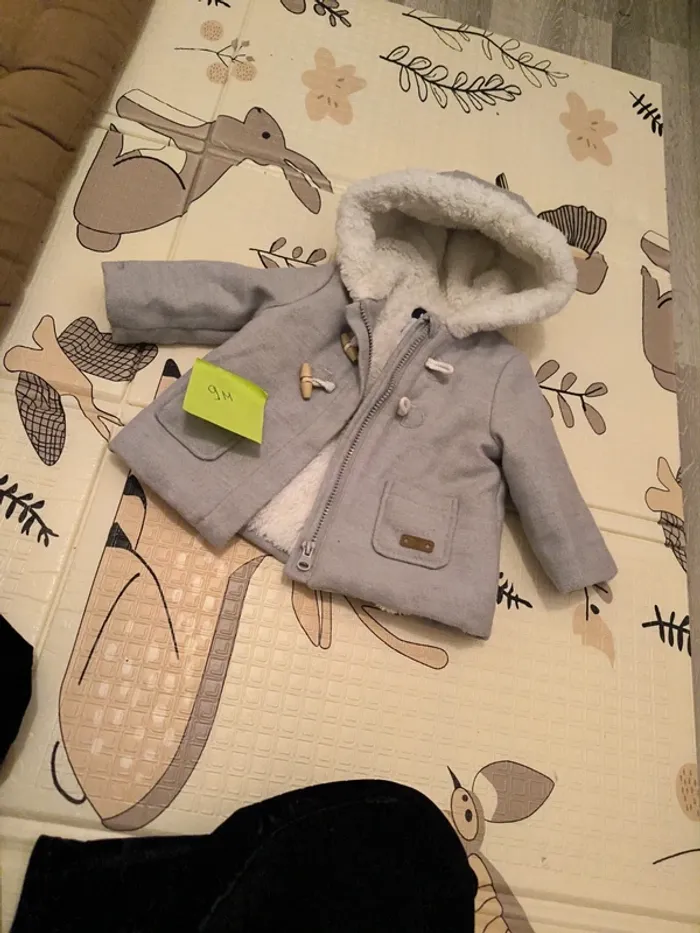 Manteau chaud bébé