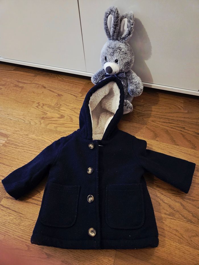 Manteau chaud molletonné garçon kiabi 9 mois