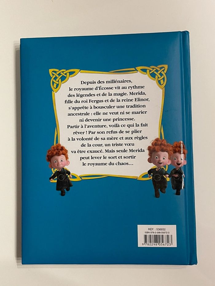 Livre Disney Pixar Rebelle parfait état - photo numéro 2