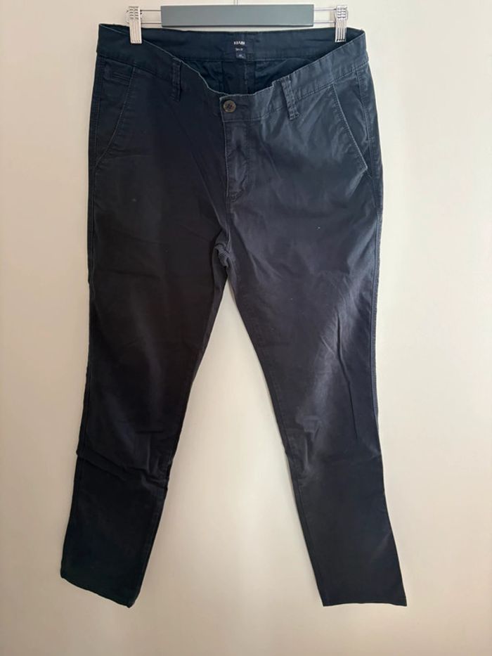 Pantalon slim fit Kiabi
