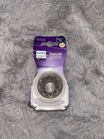 Tétine de biberon Avent - Débit 3 - Neuves