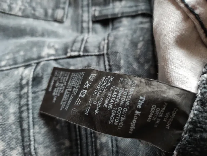 Jean the kooples tacheté - photo numéro 11