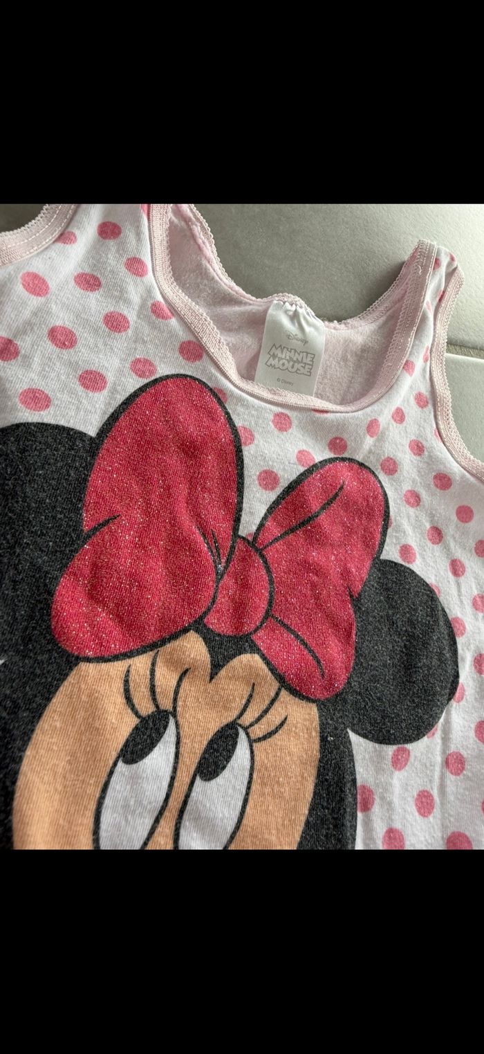 Maillot de corps débardeur Minnie - photo numéro 3