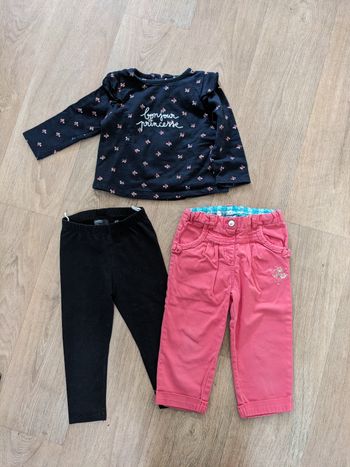 Sweat legging et pantalon 18 mois monoprix h&m et sergent major