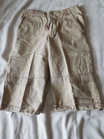 Pantacourt  garçon beige Okaidi