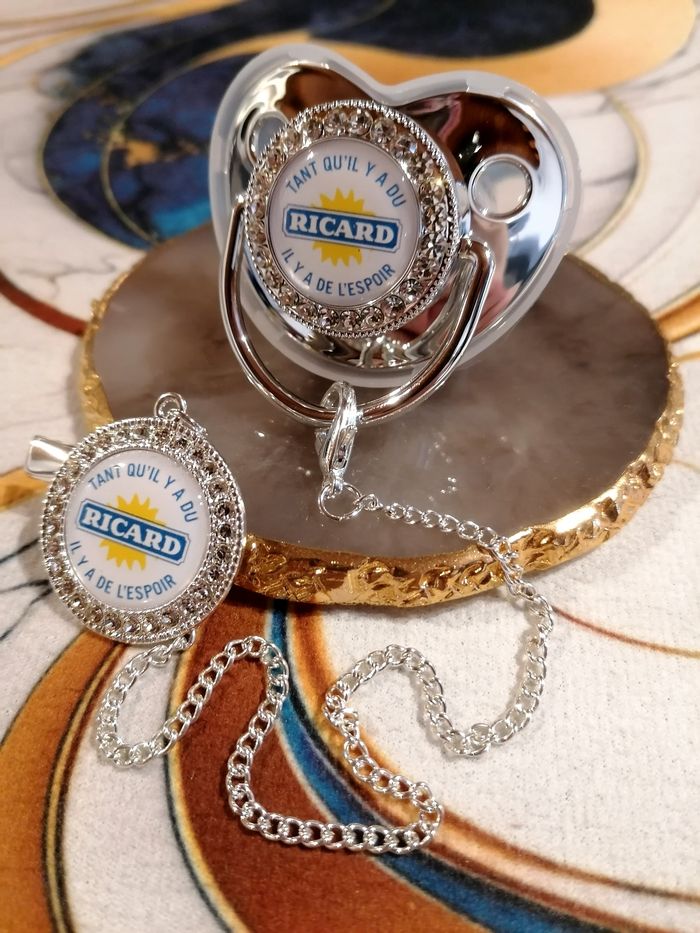 Tétine Argenté ricard - photo numéro 2