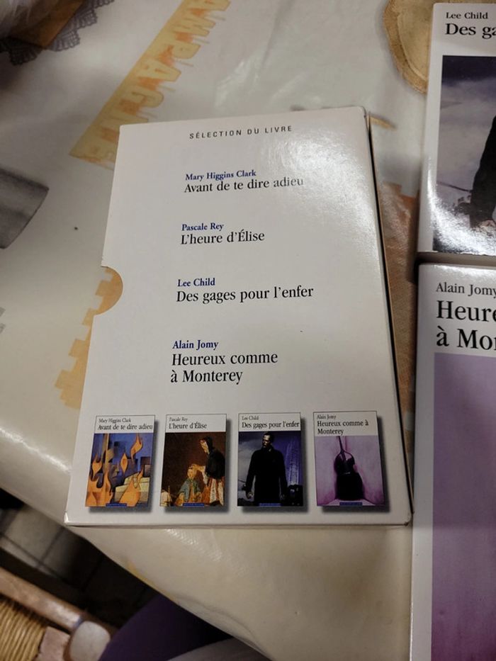 Coffret de 4livres sélection du livre - photo numéro 4