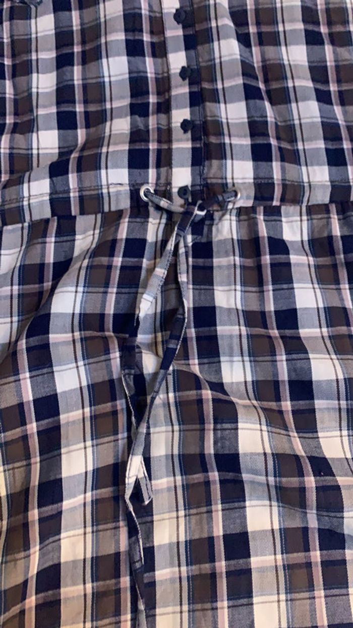 Robe chemise à carreaux - photo numéro 5