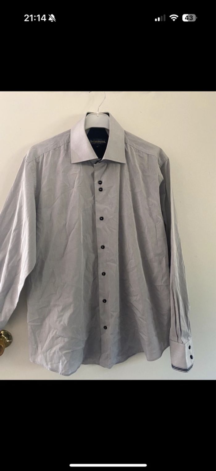 chemise homme taille 42 emporio balzani - photo numéro 4