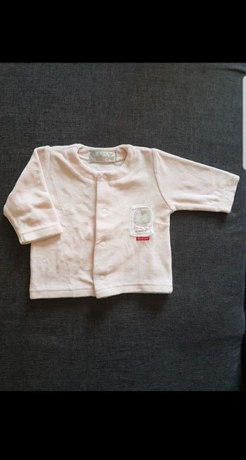 Gilet bébé fille 1 mois