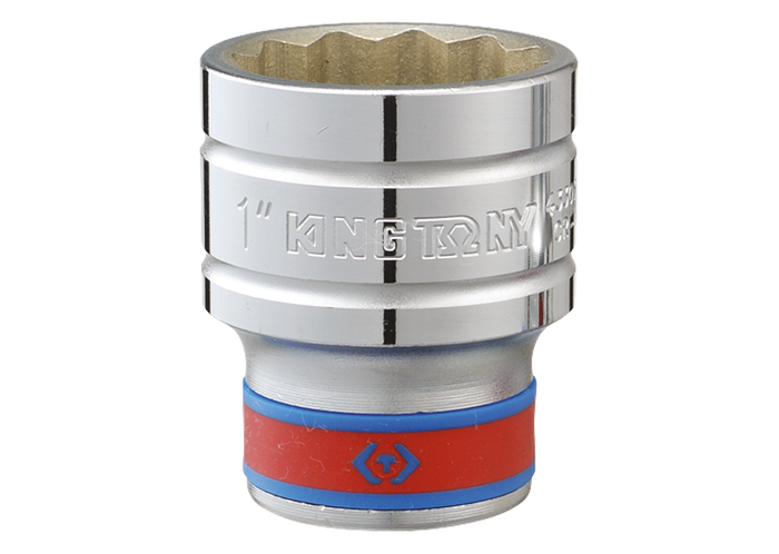 Jeu de douilles en pouces 1/2" sur rail - 8 piècess - KINGTONY 4010SR - photo numéro 2