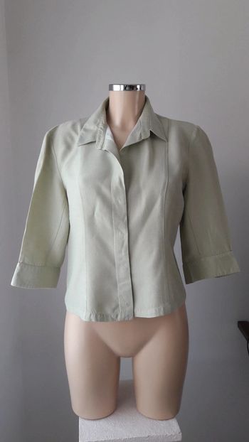 Chemise vert amande