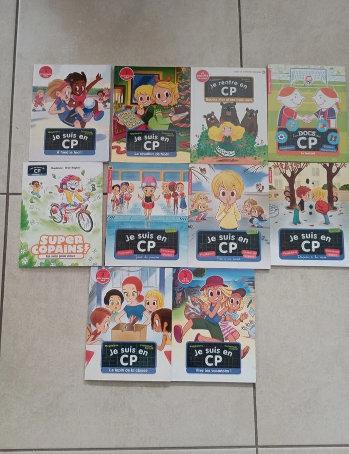 10 livres je suis en CP niveau 1,2 et 3