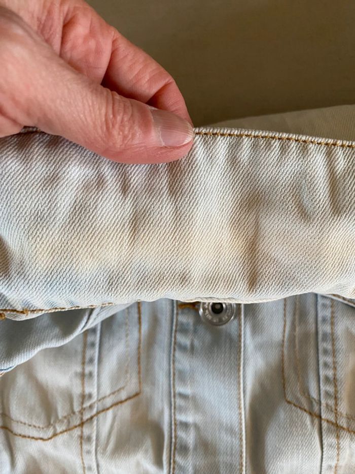 Blouson veste sans manche en jeans Pimkie taille S ou M - photo numéro 15