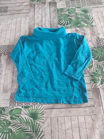 T-shirt colle roulé