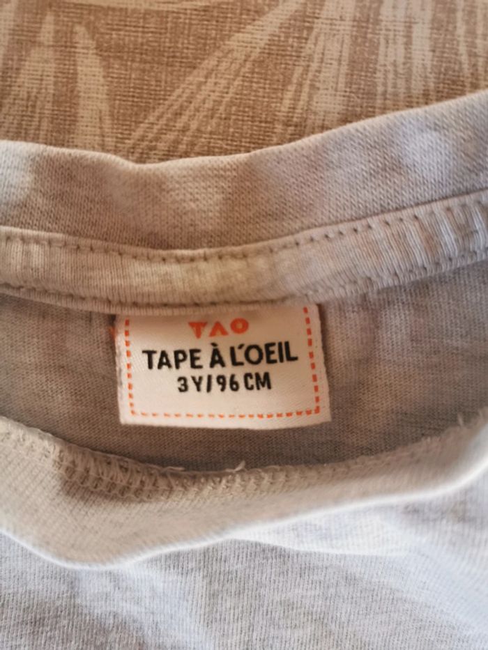 T-shirt fusée 3 ans - photo numéro 2