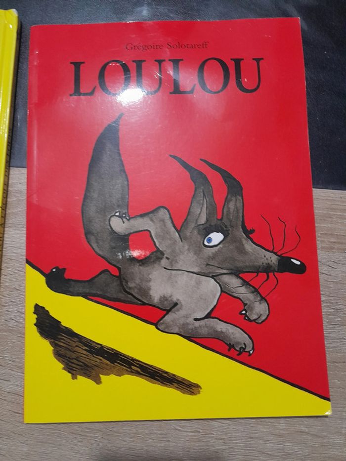 lot 2 grands albums école des loisirs + 1 dvd Loulou de Solotareff - photo numéro 6