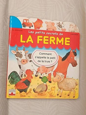 Livre a rabat enfant 😉La ferme