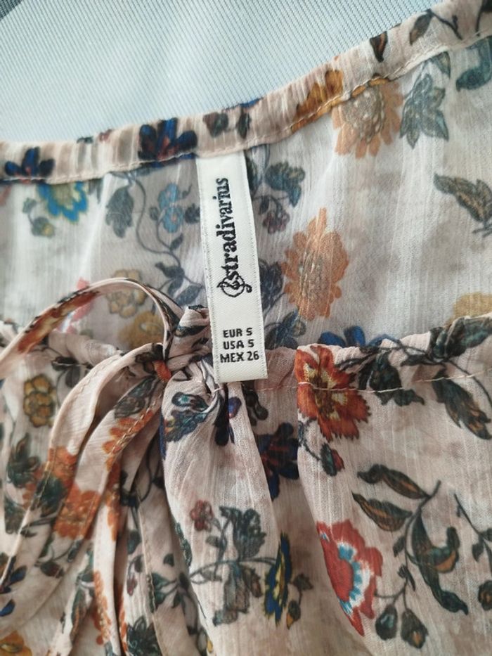 Haut blouse taille S très bon état - photo numéro 7