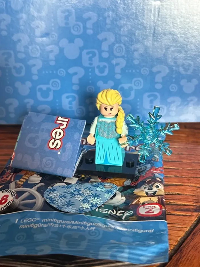 Figurine Lego Frozen Elsa, série 71024, Elsa, Disney, Series 2