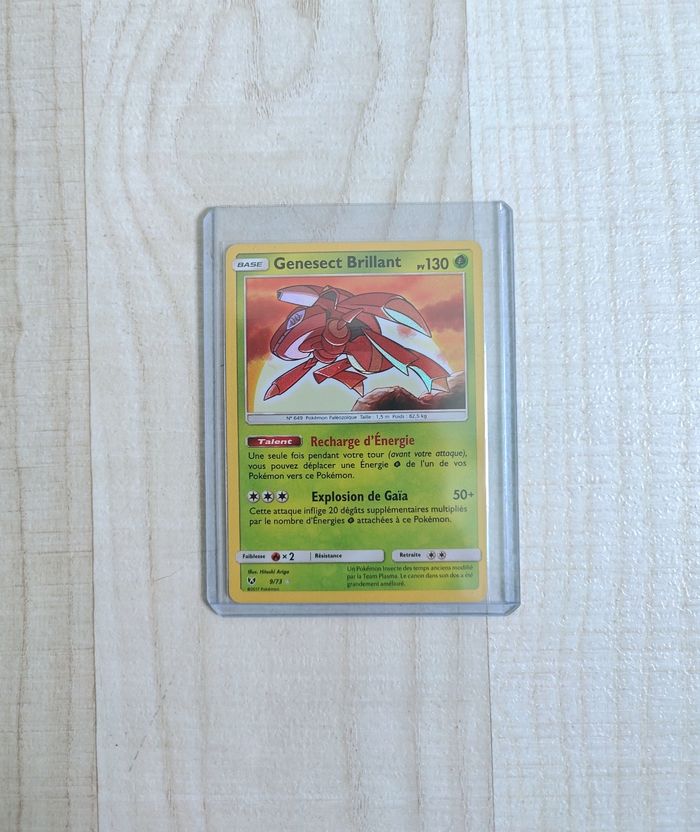 Genesect brillant 9/73 Near Mint Pokemon - photo numéro 1