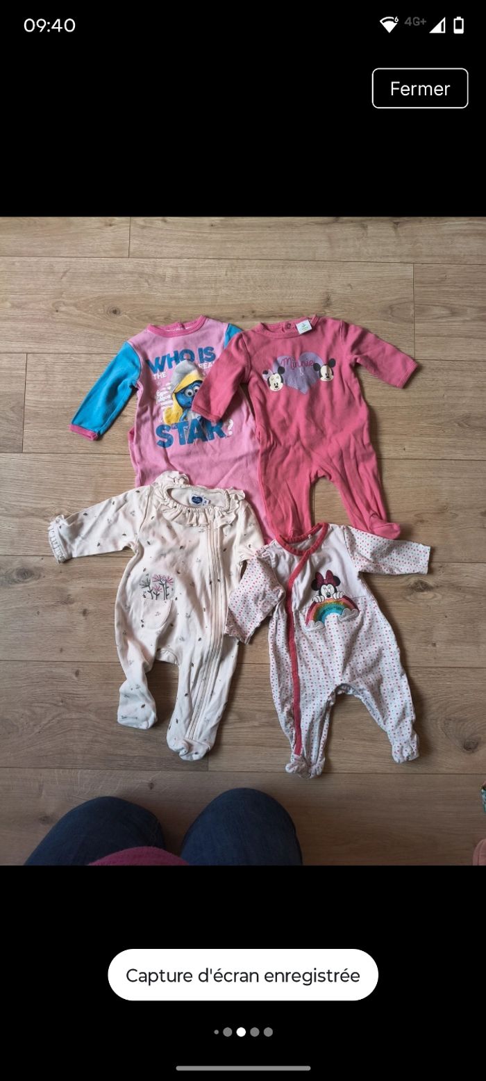 Lot vêtements bébé fille taille 3 mois - photo numéro 8