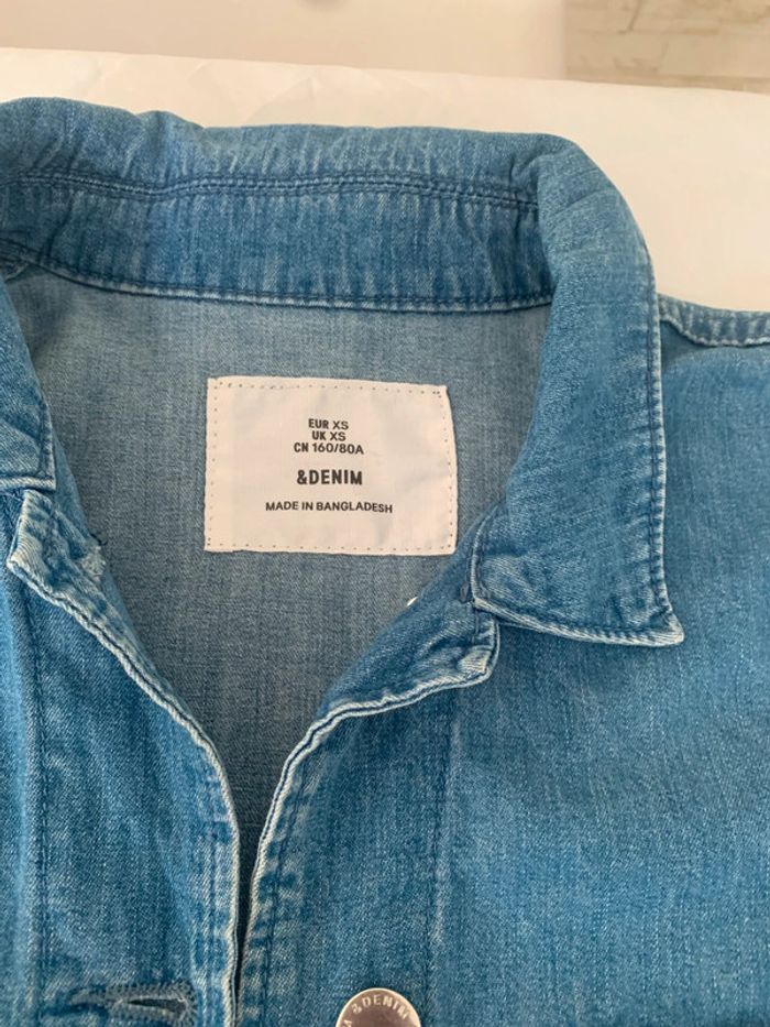 Veste en jean taille XS - photo numéro 5