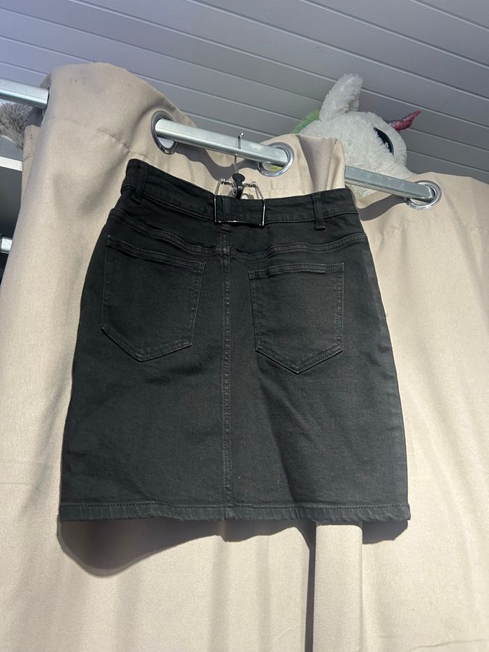 Jupe en jean taille 34 - photo numéro 3