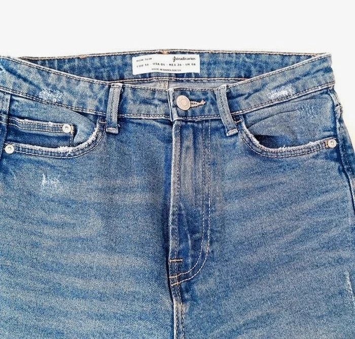 Jean Femme Taille Haute Stradivarius Taille S 36 - photo numéro 5