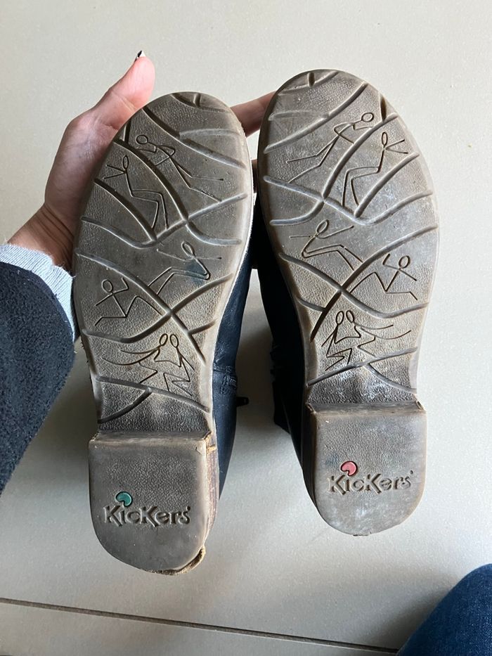 Bottines noire femme taille 38 kickers - photo numéro 8