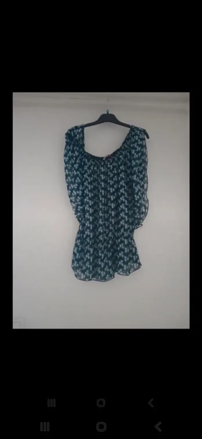 Blouse imprimée – Camaïeu – Taille 44