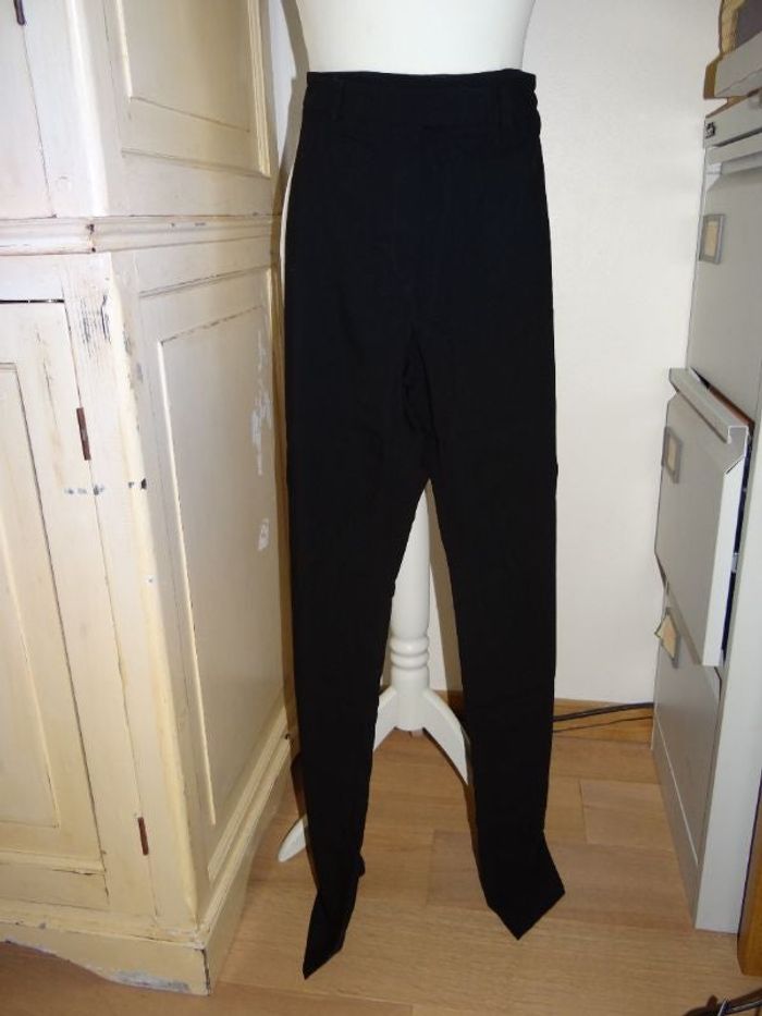 Pantalon droit noir Tara Jarmon