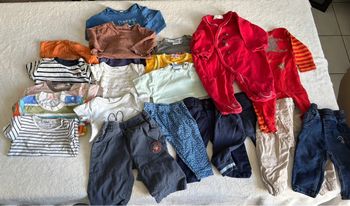 👶 Lot vêtements bébé garçon 6 mois  Été