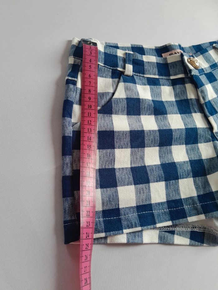 Petit short carreaux may&co - photo numéro 9