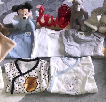 Lot bodies 👶🏼 + 2€ le doudou au choix