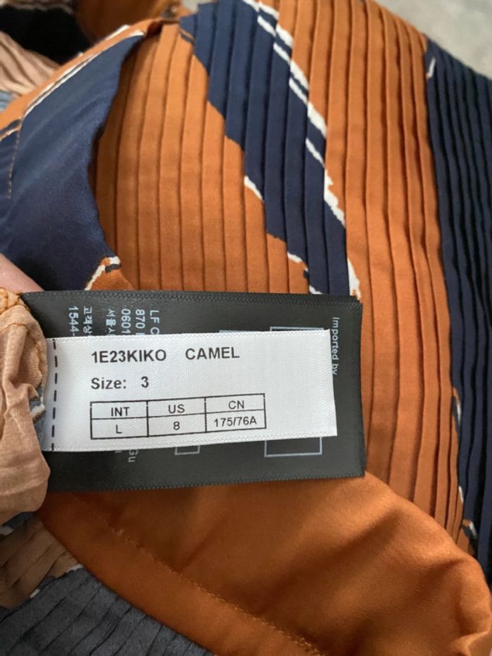 Jupe Midi Plissée Ba&sh Modèle Kiko Taille 40 - photo numéro 15
