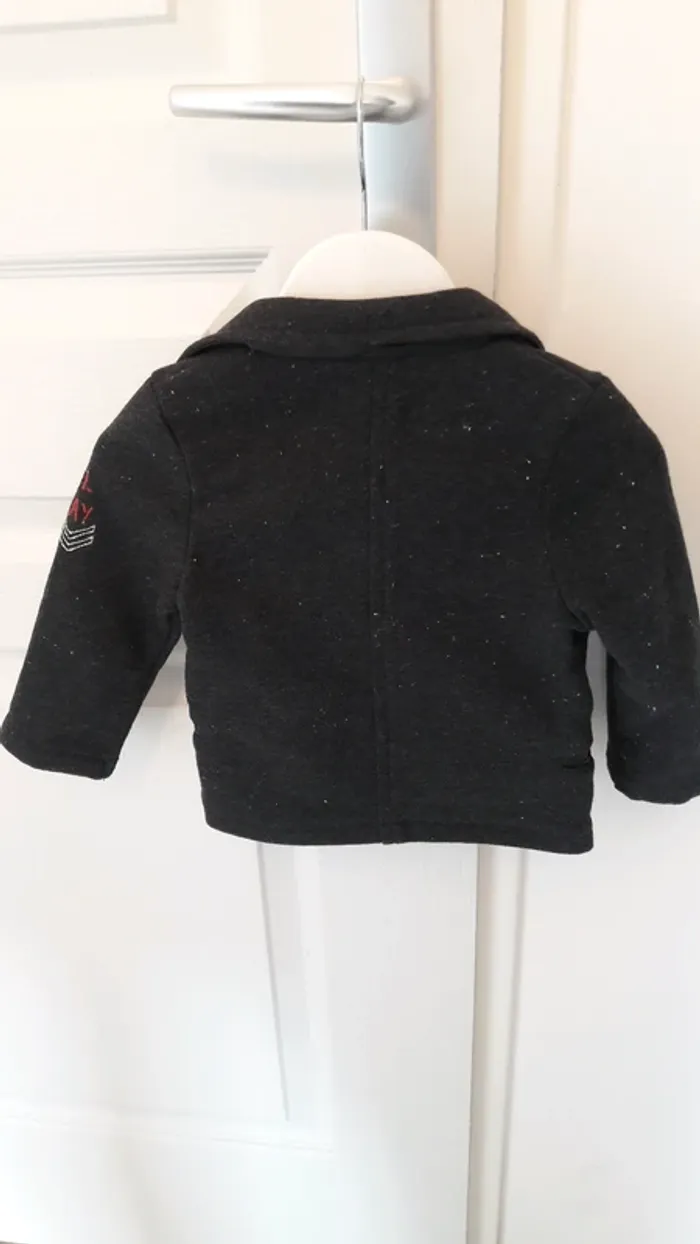 Veste noire IKKS garçon 12M neuve - photo numéro 2
