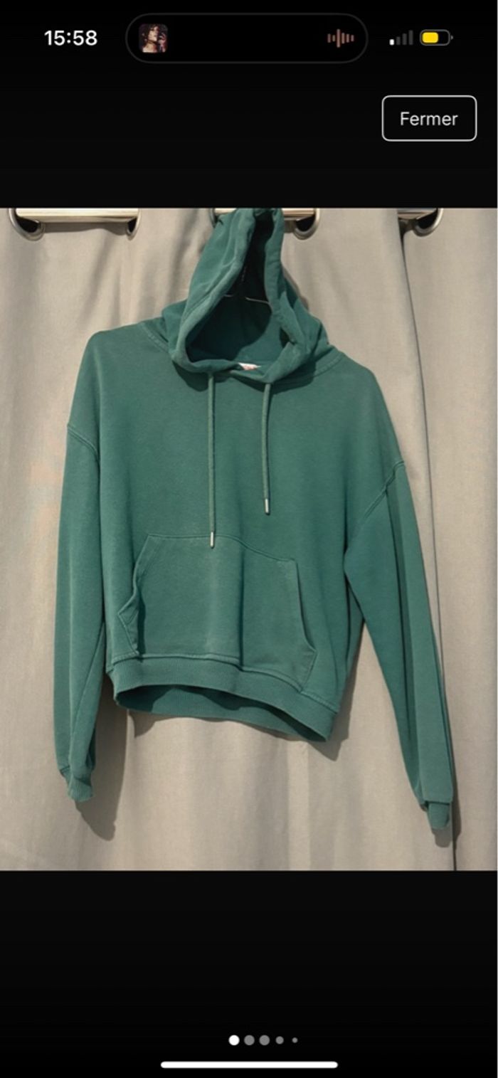 sweat à capuche femme