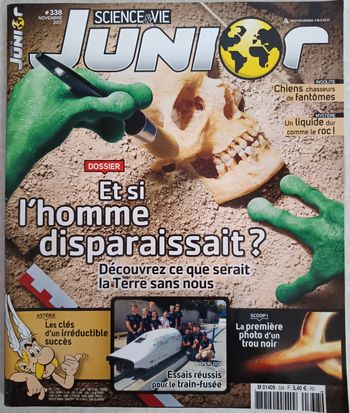 Revue Science & Vie Junior N° 338 | Très Bon état