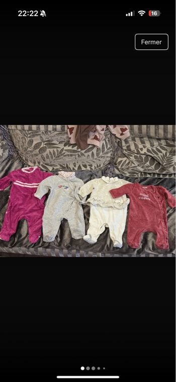 Pyjamas bébé fille