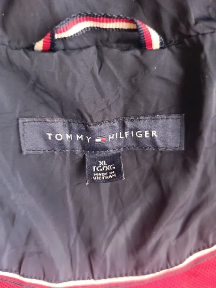 Veste coupe vent tommy Hilfiger bleu Taille XL - photo numéro 6