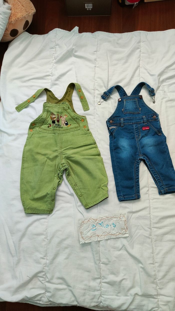 Vends vêtements bébé 9 mois